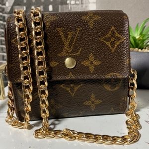 GUC, Authentic Louis Vuitton monogram Elise Wallet